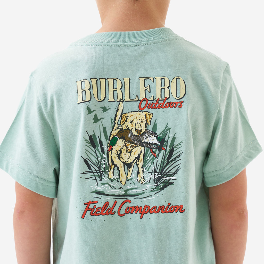 Youth Short Sleeve Tee - Field Companion - Sage