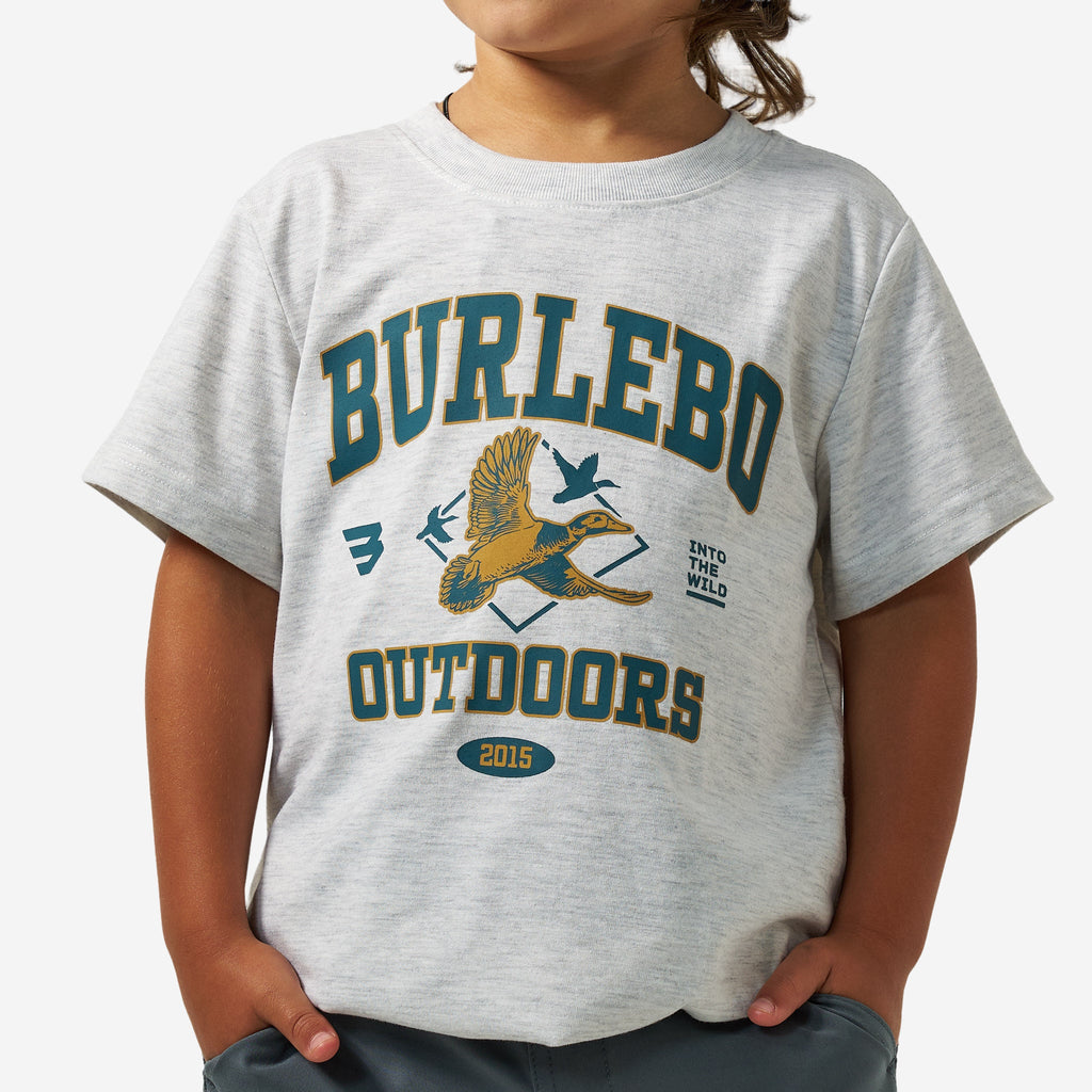 Youth Short Sleeve Tee - Fly Wild - Ash Grey