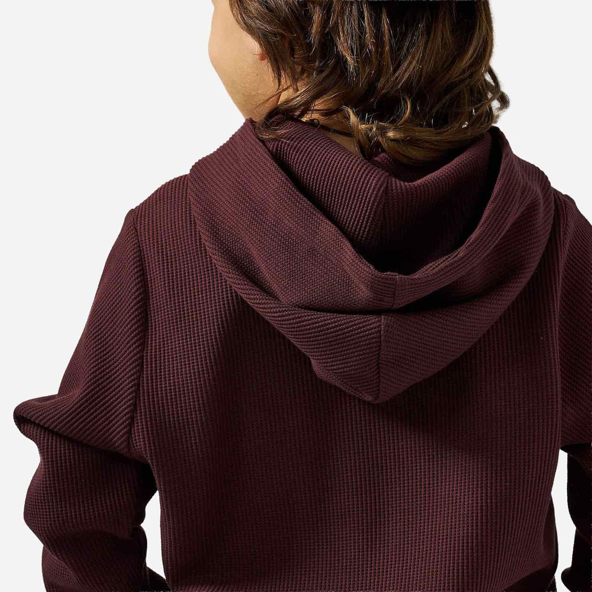 Youth Thermal Hoodie - Maroon