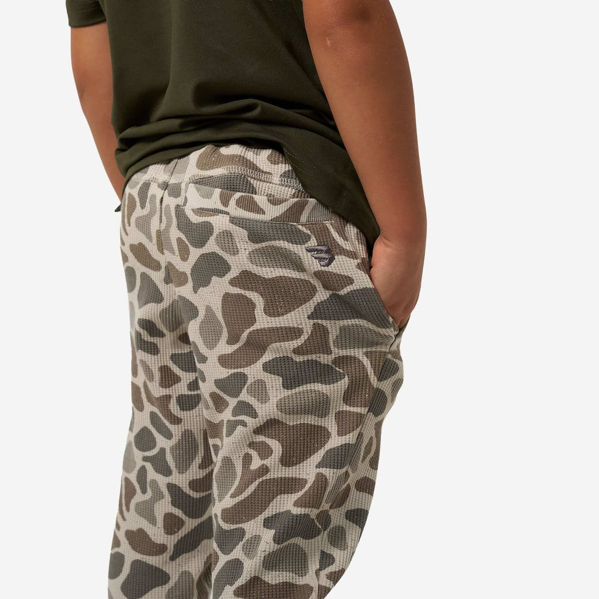 Youth Thermal Jogger - Classic Deer Camo