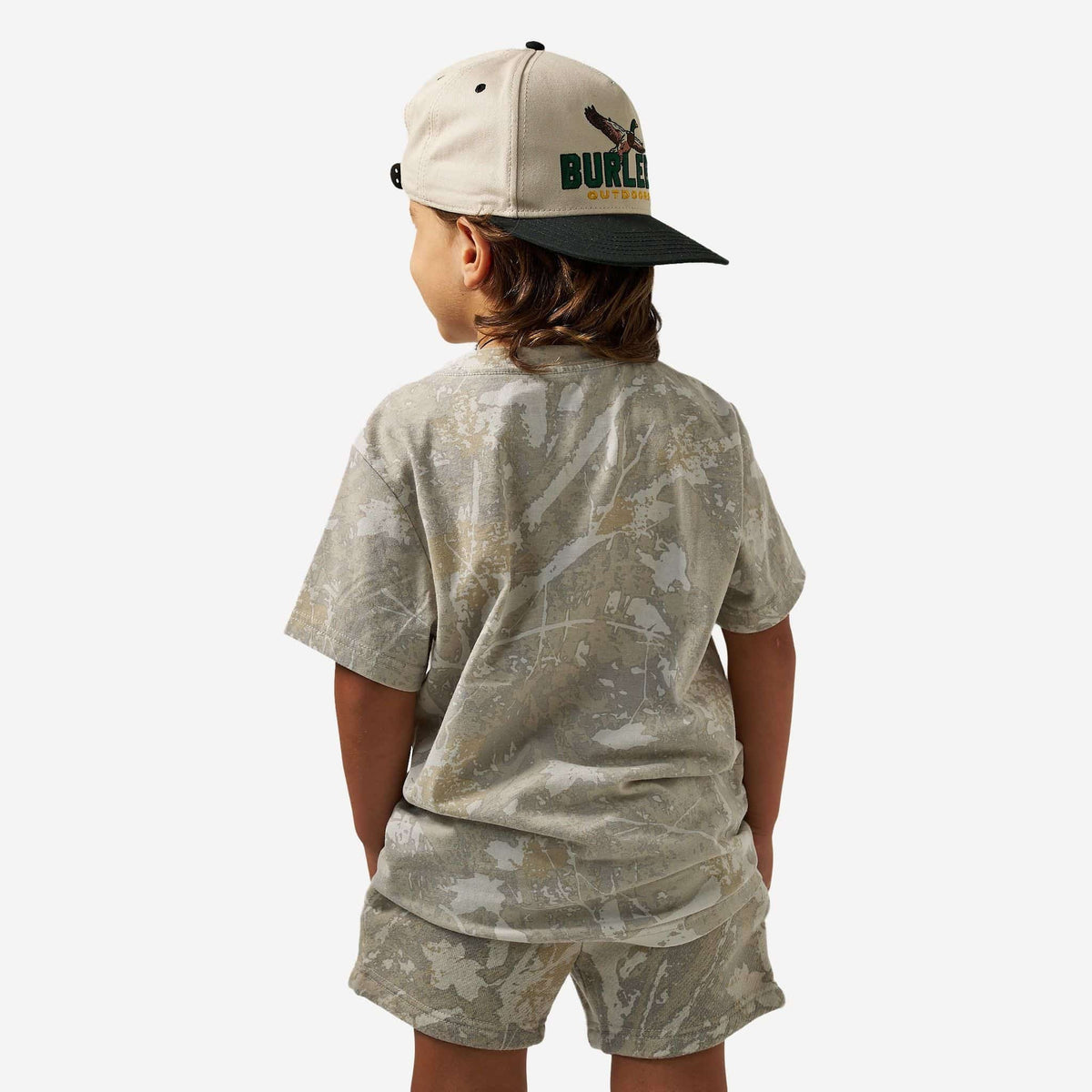 Youth Vintage Washed Tee - Drifter Camo