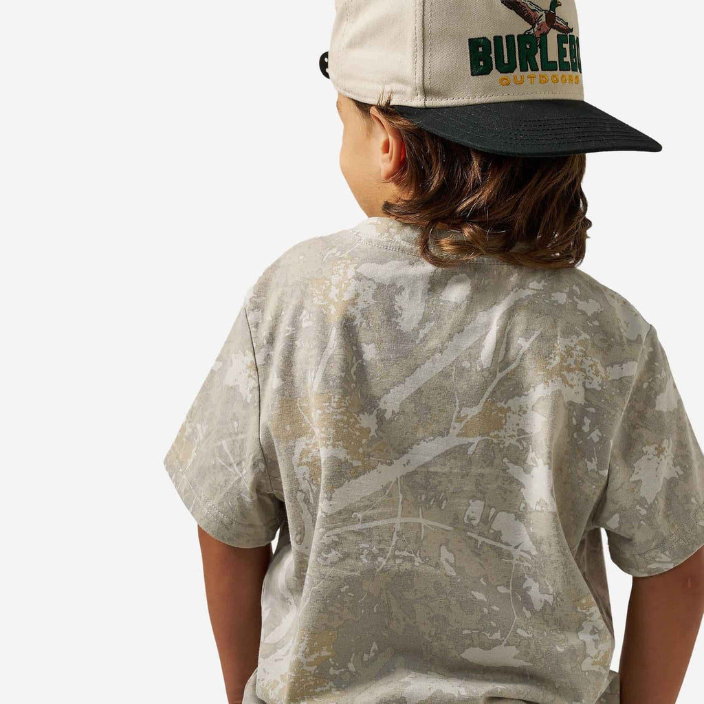 Youth Vintage Washed Tee - Drifter Camo
