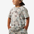 Youth Vintage Washed Tee - Mallard Mayhem Camo