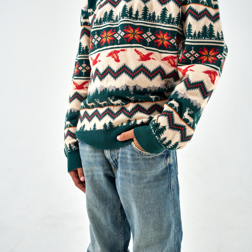 Youth Christmas Sweater - BURLEBO Outdoors
