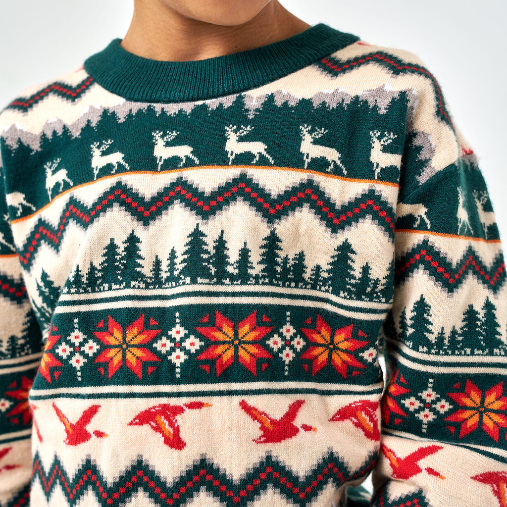 Youth Christmas Sweater - BURLEBO Outdoors