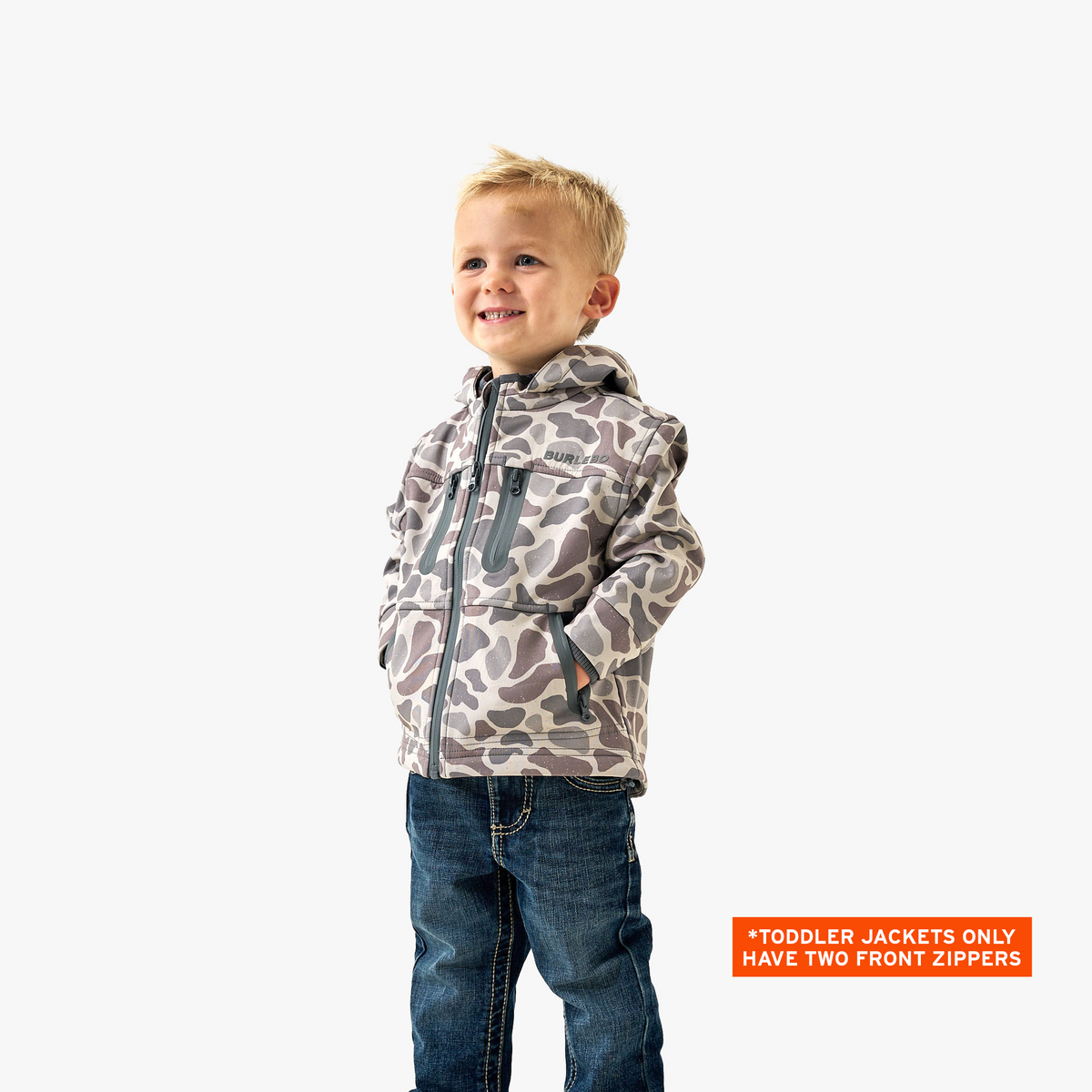 Youth Challenger Jacket - Classic Deer Camo