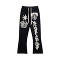 Hellstar Sweatpants Black with Star