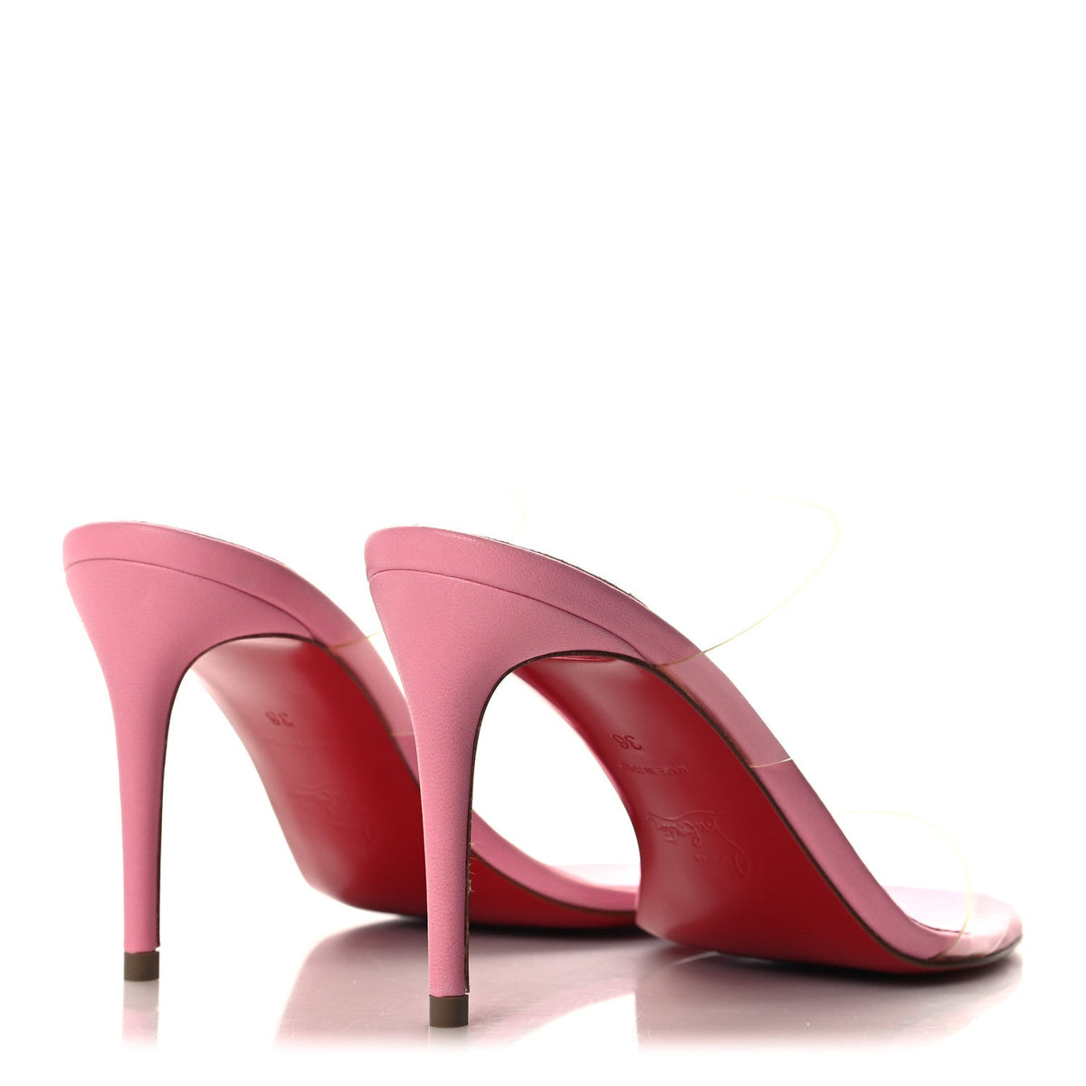 Nappa PVC Just Nothing 85 Slide Sandals 36 Calipso