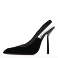 Velluto Master Raso Regale Victoire 115 Slingback Pumps 38.5