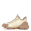 Neoprene Rubber Womens D-Connect Sneakers 36.5 White Beige