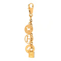 Breloque Bag Charm Gold