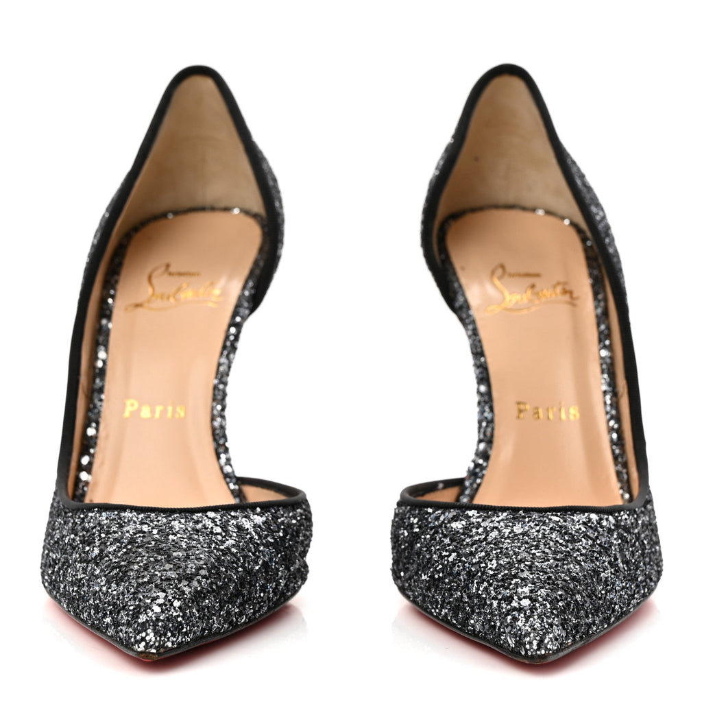 Glitter Dragonfly Iriza 100 Pumps 38 Black