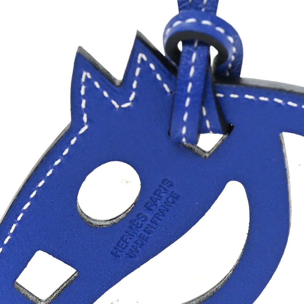 Swift Paddock Cheval Horse Bag Charm Bleu Electrique