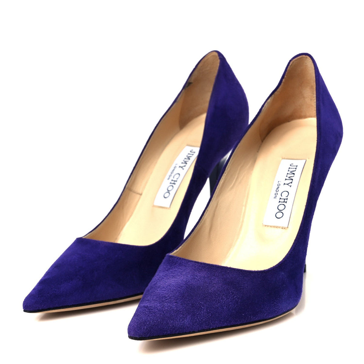 Suede Abel Pumps 38 Violet