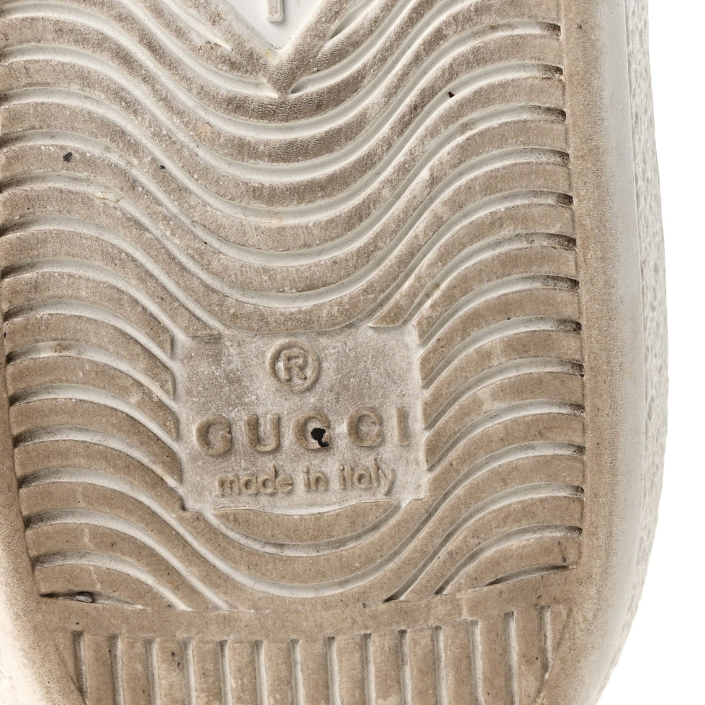 Calfskin Miro Soft Web Heart Cut Out Womens Ace Sneakers 36.5 White Light Hibiscus Red New Shamarock