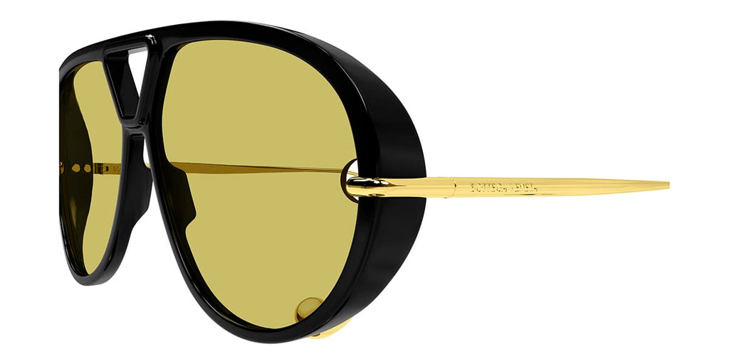 Bottega Veneta BV1273S 003 Drop Aviator - As Seen On Kendall Jenner & Bad Bunny