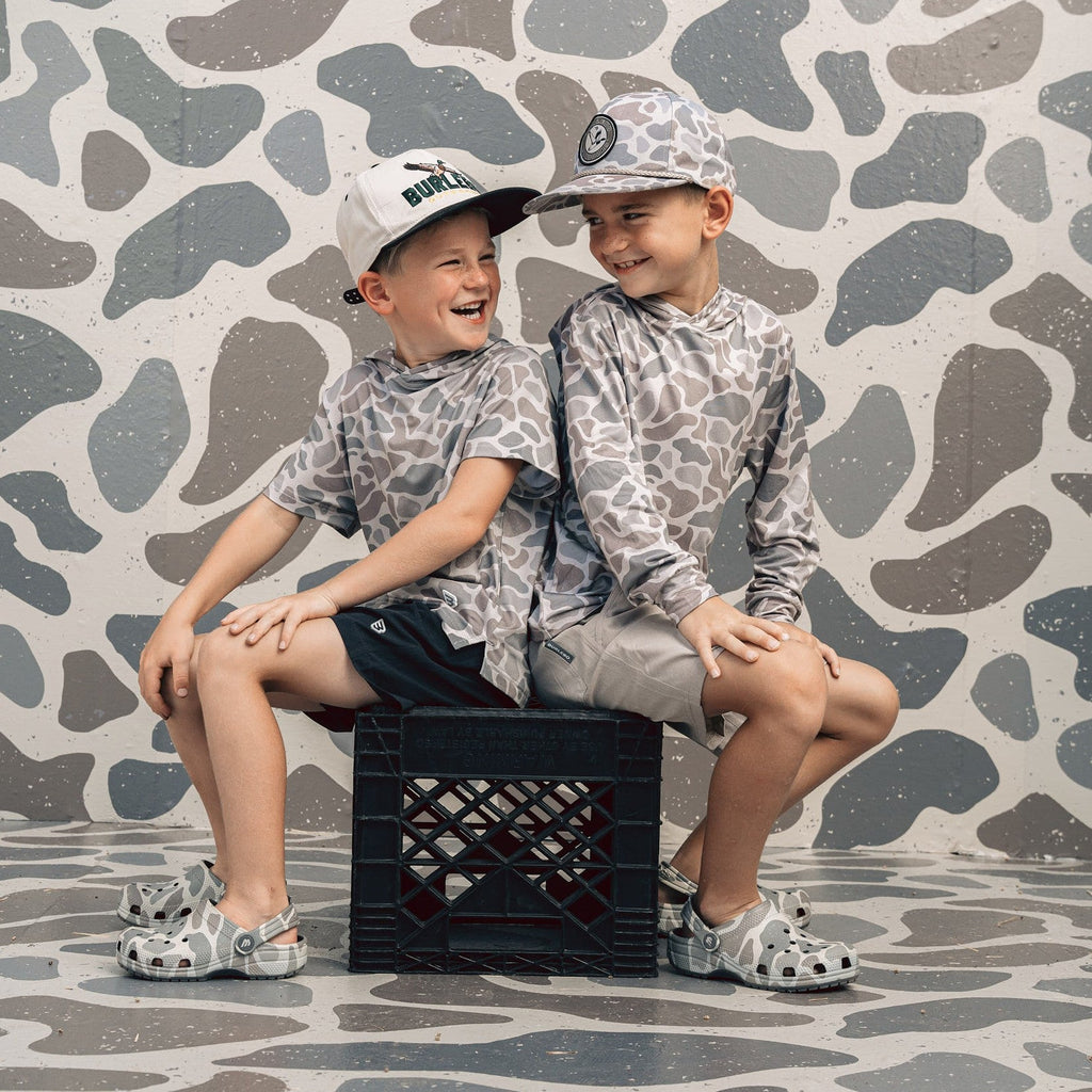 Toddler + Youth Crocs Classic Clog - Classic Deer Camo