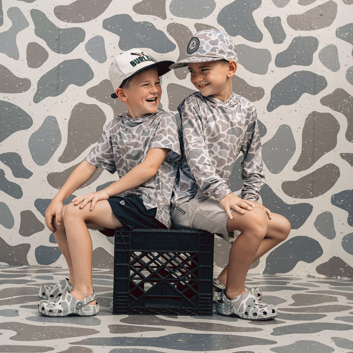 Youth Crocs Classic Clog - Classic Deer Camo