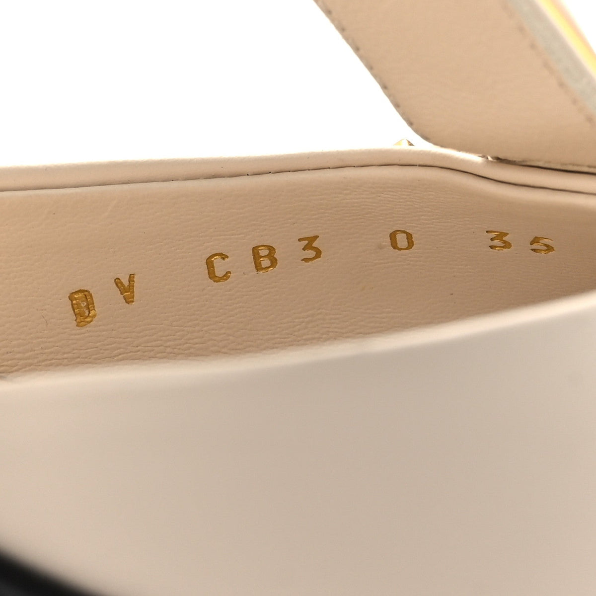 Calfskin Roman Stud Ankle Strap 40mm Pumps 35 White
