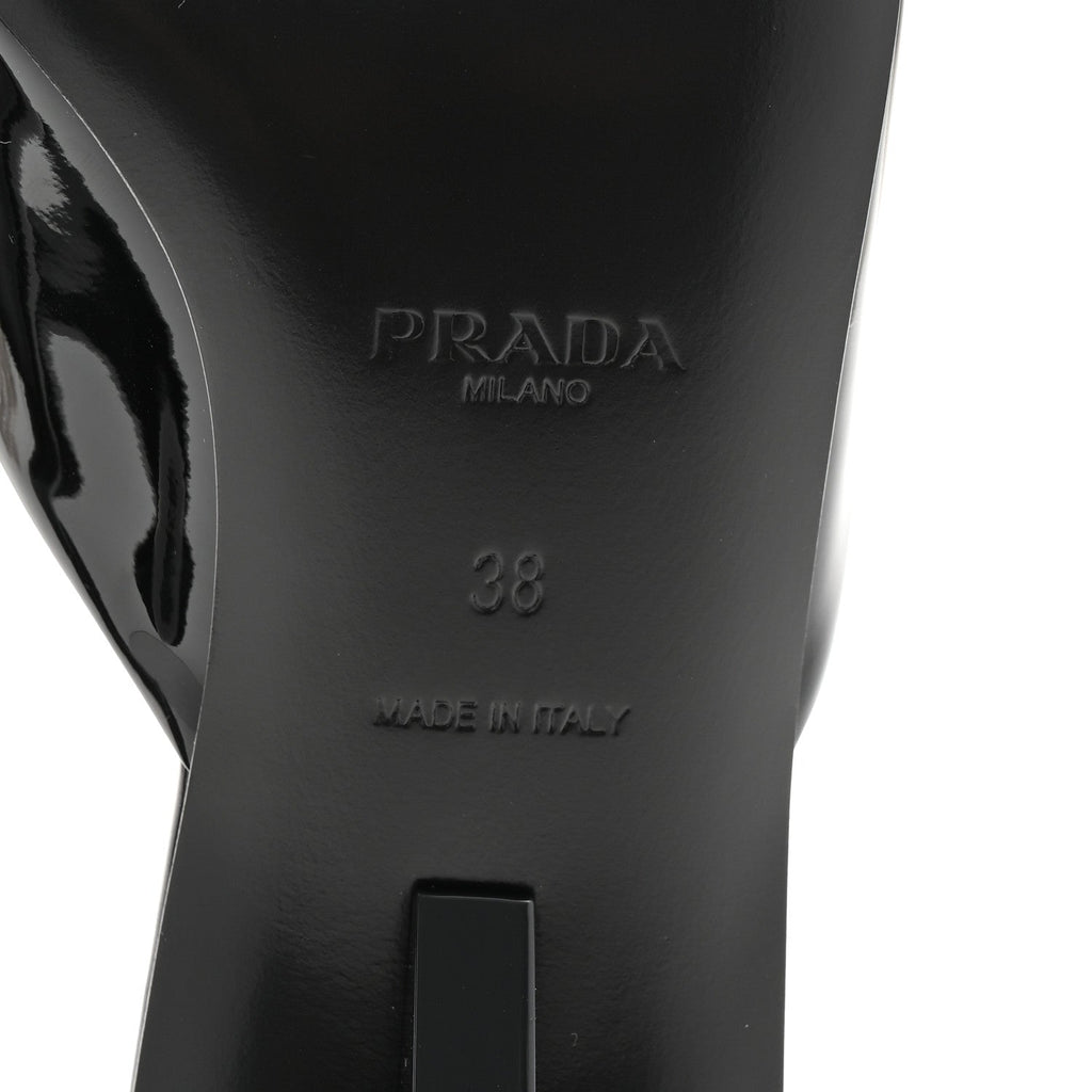 Patent Modellerie Mules 38 Black