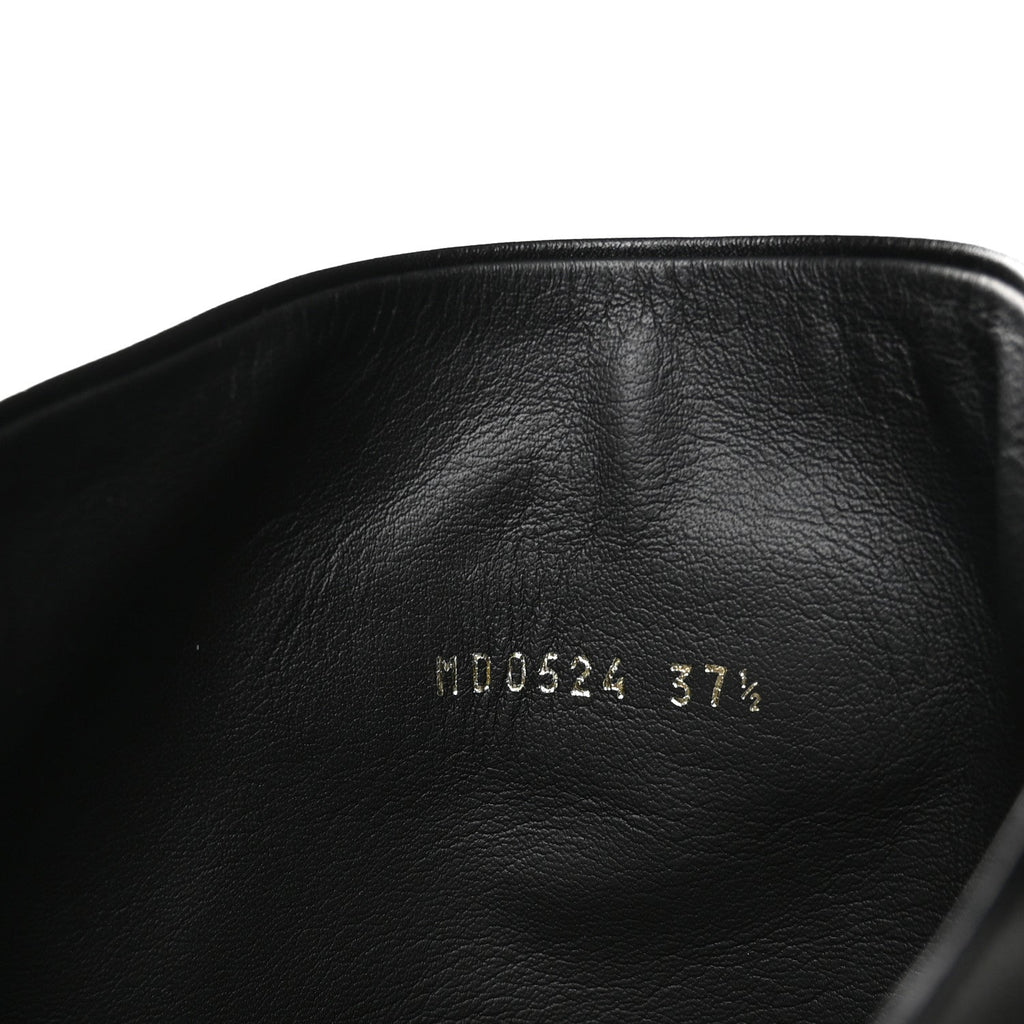 Calfskin D-Town Boots 37.5 Black