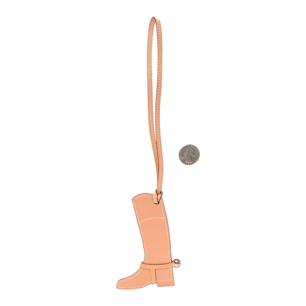 Butler Swift Paddock Botte Boot Bag Charm Natural Capucine