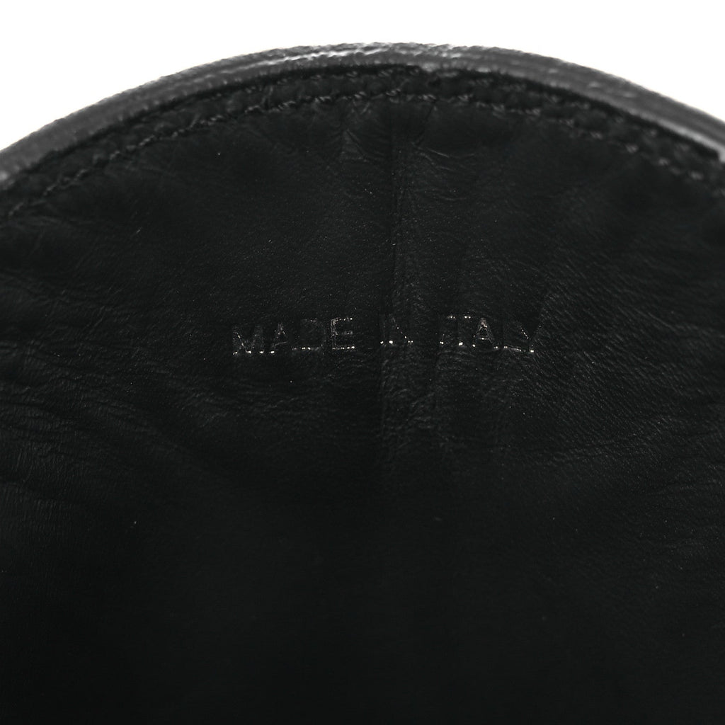 Spazzolato Triangle 40mm Loafer Mules 37 Black