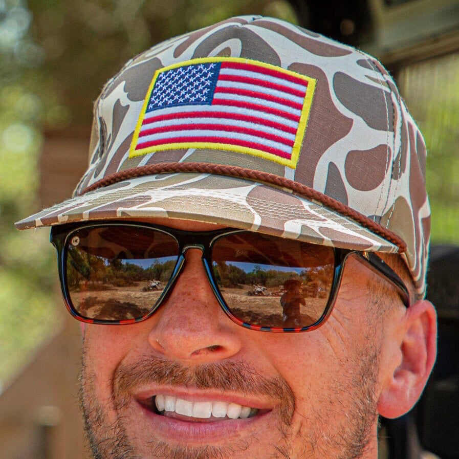 Cap - American Flag - Camo