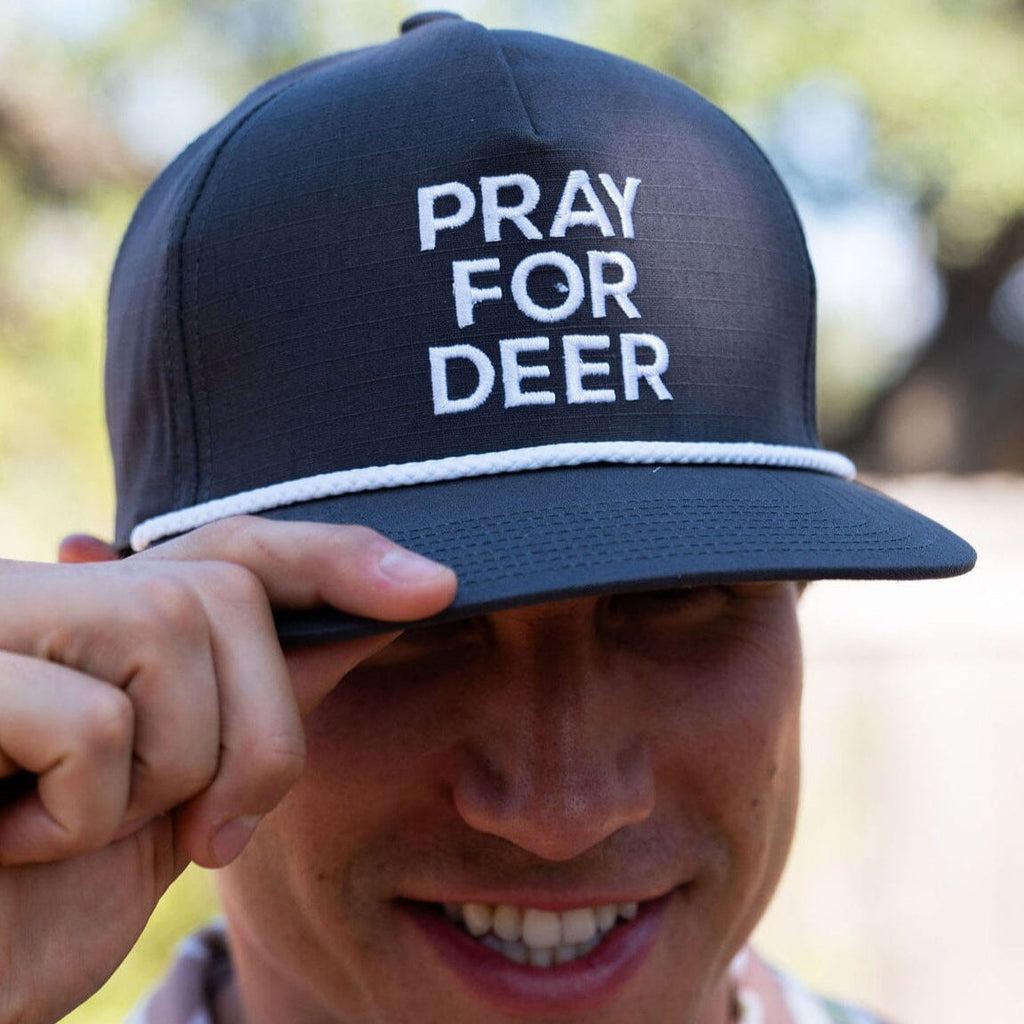 Cap - Pray For Deer - Charcoal