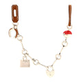 Palladium Barenia Bijou De Sac Bag Charm Fauve Rouge De Coeur