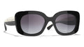 CHANEL 5563B C501/S6 Sunglasses