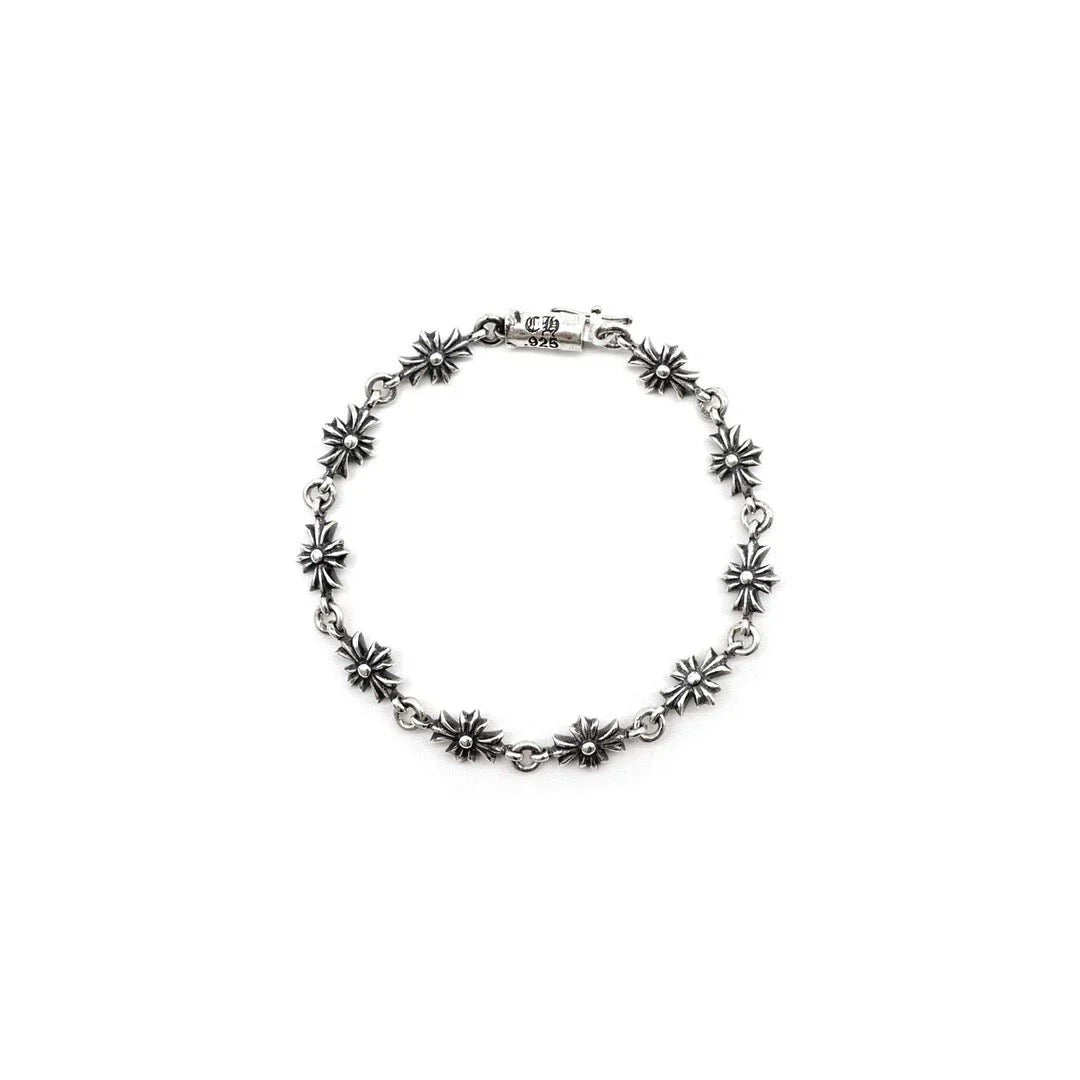 Chrome Hearts Silver Tiny E Bracelet