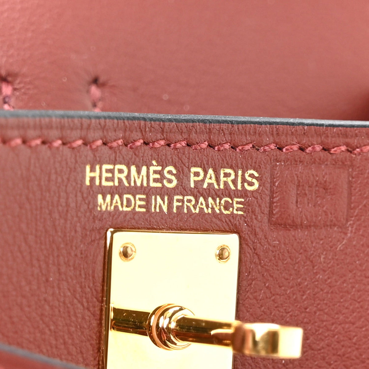 Swift Kelly Festival Bag Charm Rouge H