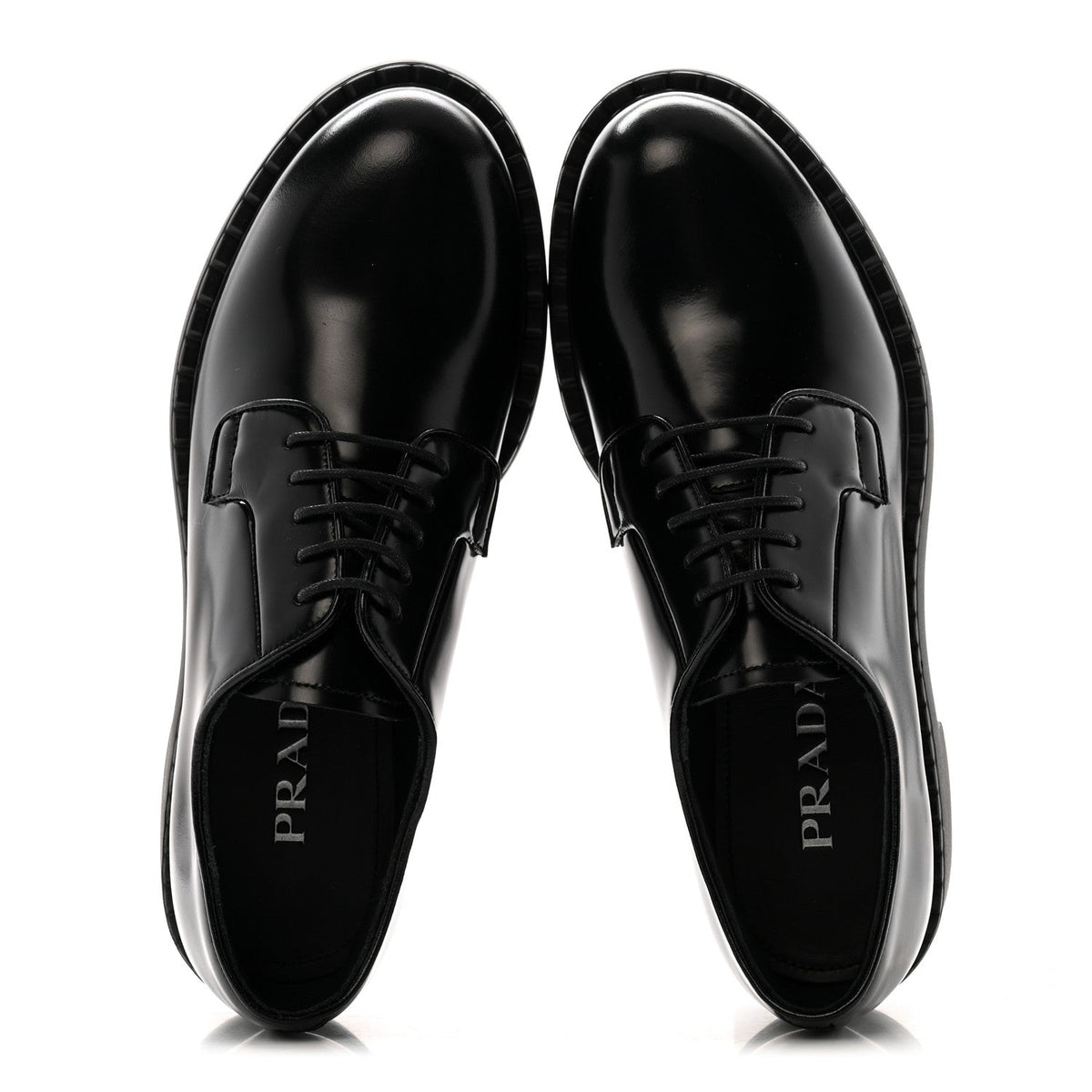 Spazzolato Calzature Donna 50mm Derby Loafers 39 Black