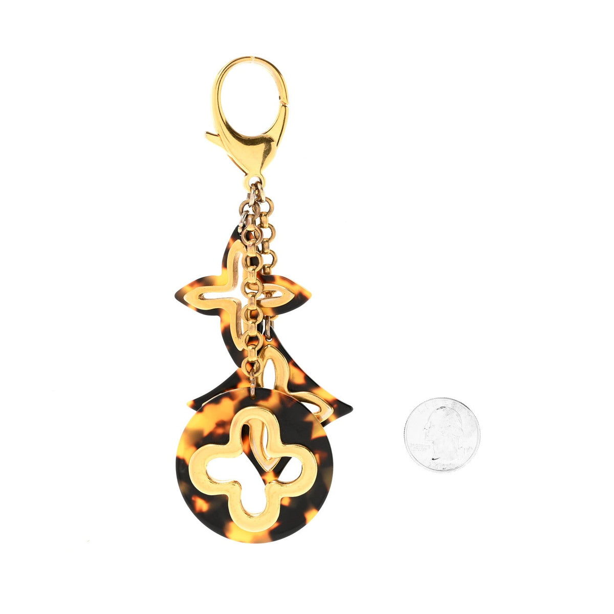 Insolence Bag Charm Ecaille