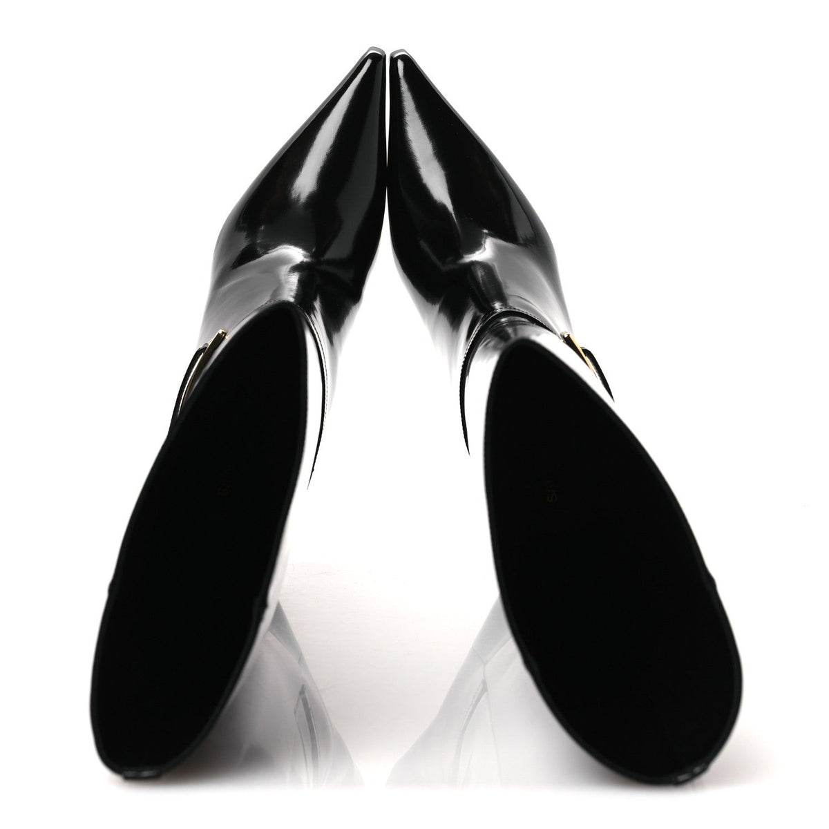 Vitello Marilyn Hacker 70mm Luz Boots 39.5 Black