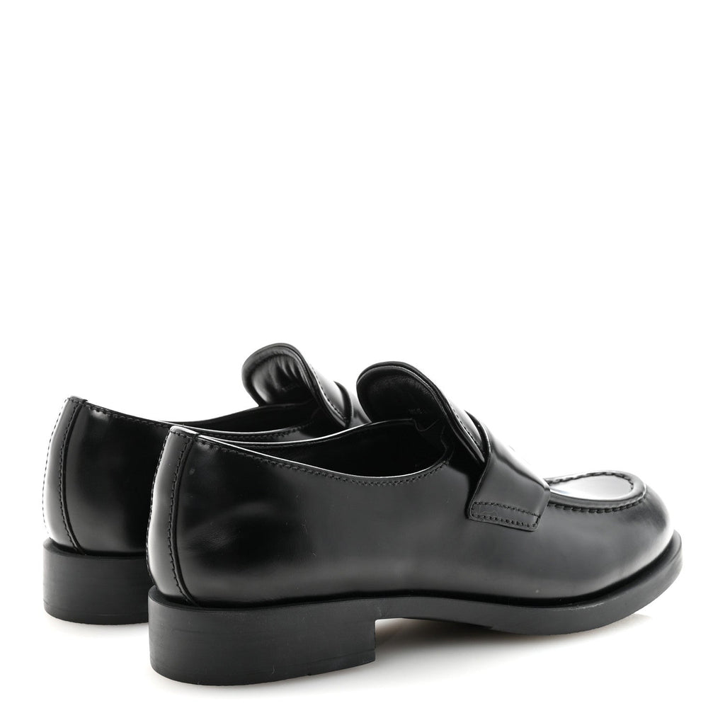 Spazzolato Loafers 38 Black
