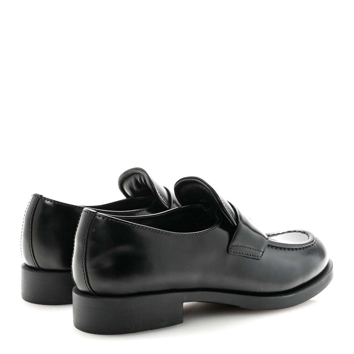 Spazzolato Loafers 38 Black