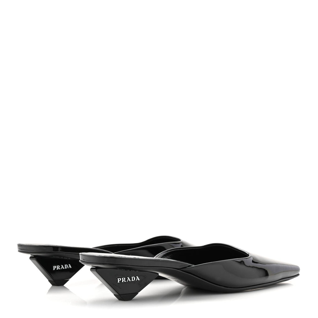 Patent Modellerie Mules 38 Black