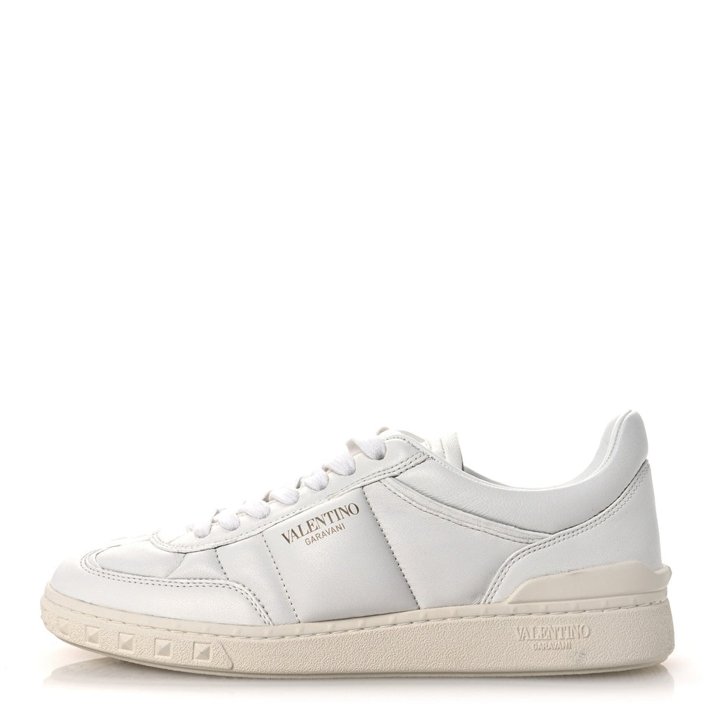 Calfskin Upvillage Sneakers 37 White