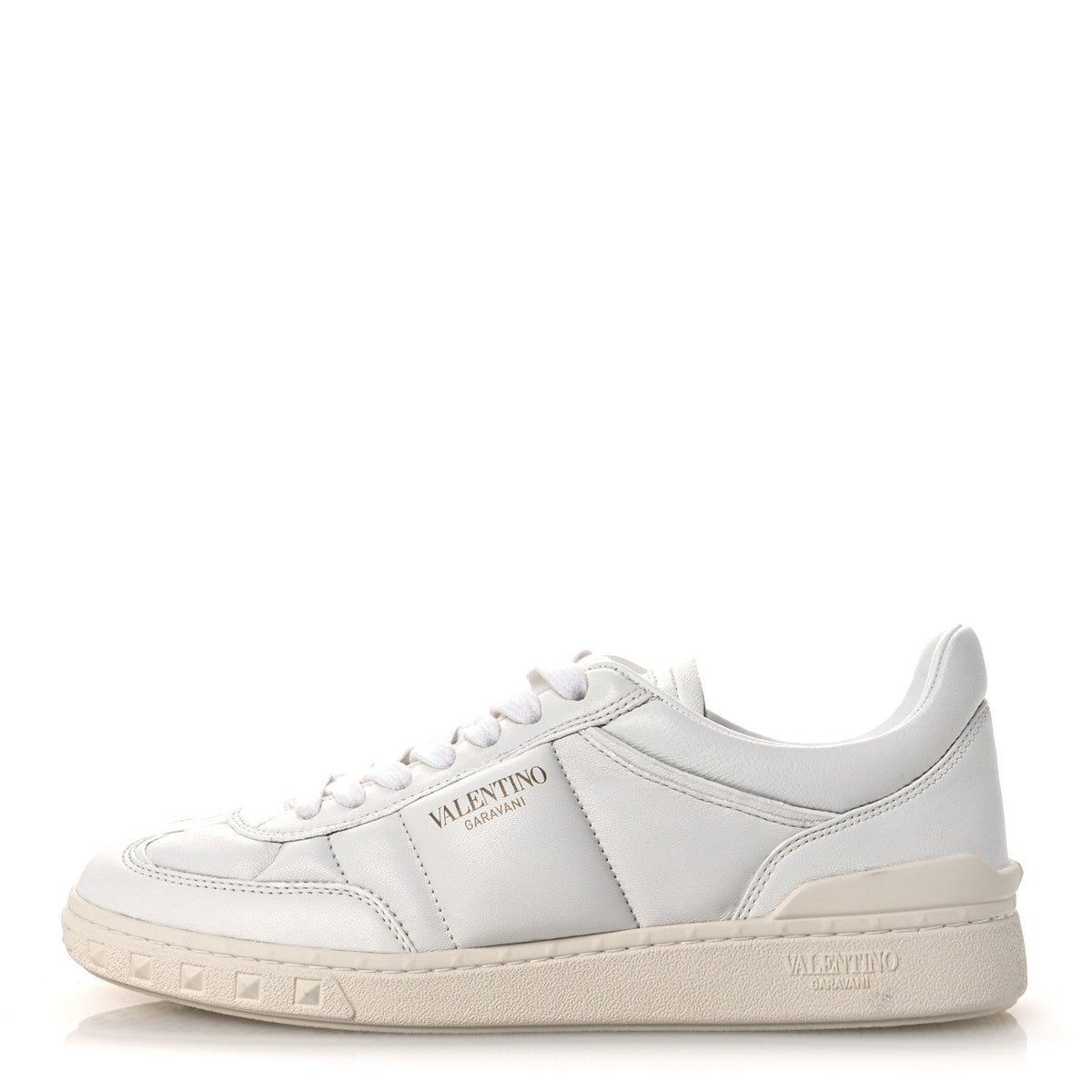 Calfskin Upvillage Sneakers 37 White