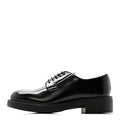 Spazzolato Calzature Donna 50mm Derby Loafers 39 Black