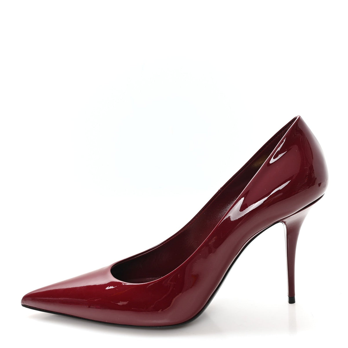 Vernice Seta Soft Norma 90 Pumps 39 Grenat