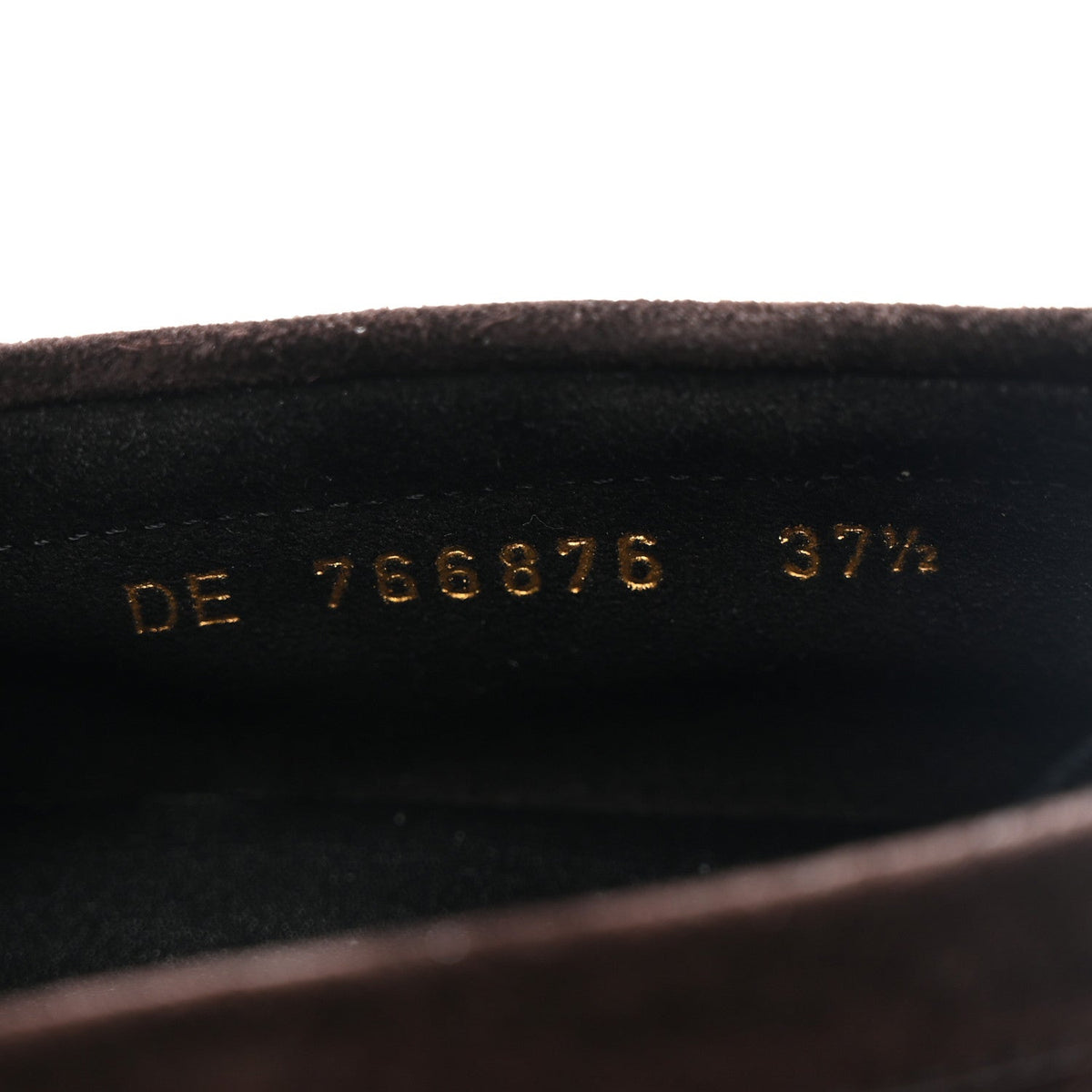 Suede Le Loafer 15 Penny Slippers 37.5 Dark Chocolate