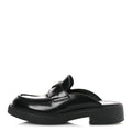 Spazzolato Triangle 40mm Loafer Mules 37 Black
