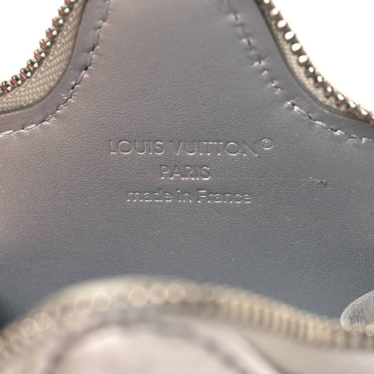 Monogram Spark Coin Purse Silver