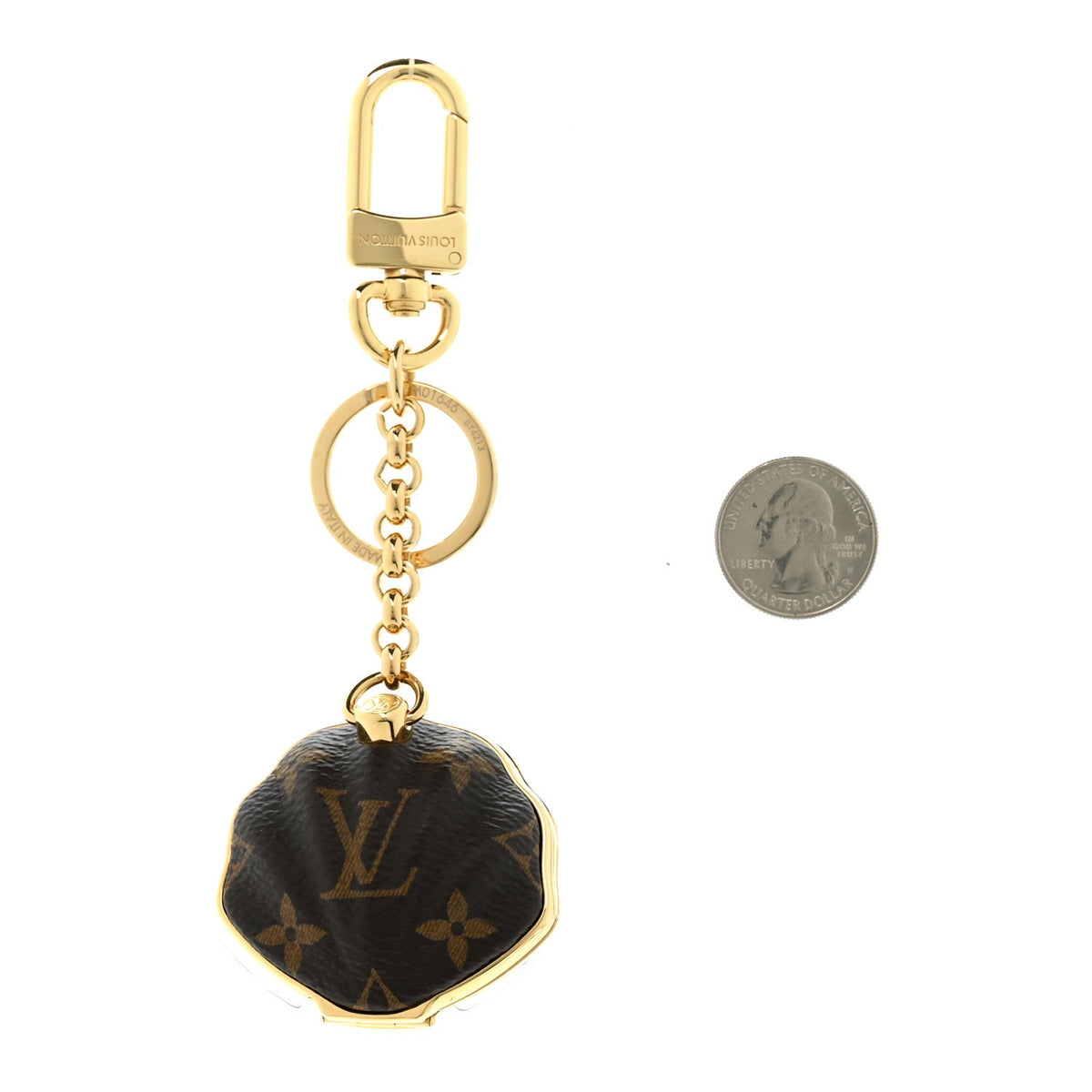 Monogram Shell Bag Charm Key Holder Key Holder