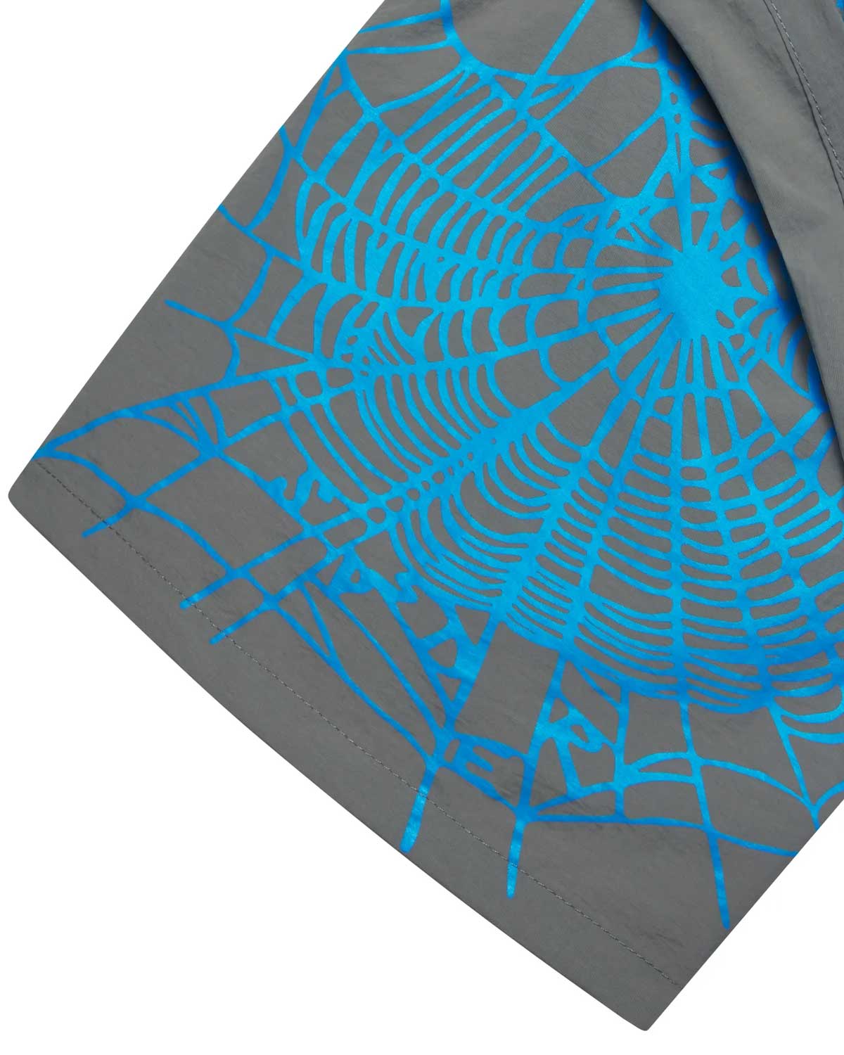 Sp5der OG Web Double Layer Shorts Baby Slate