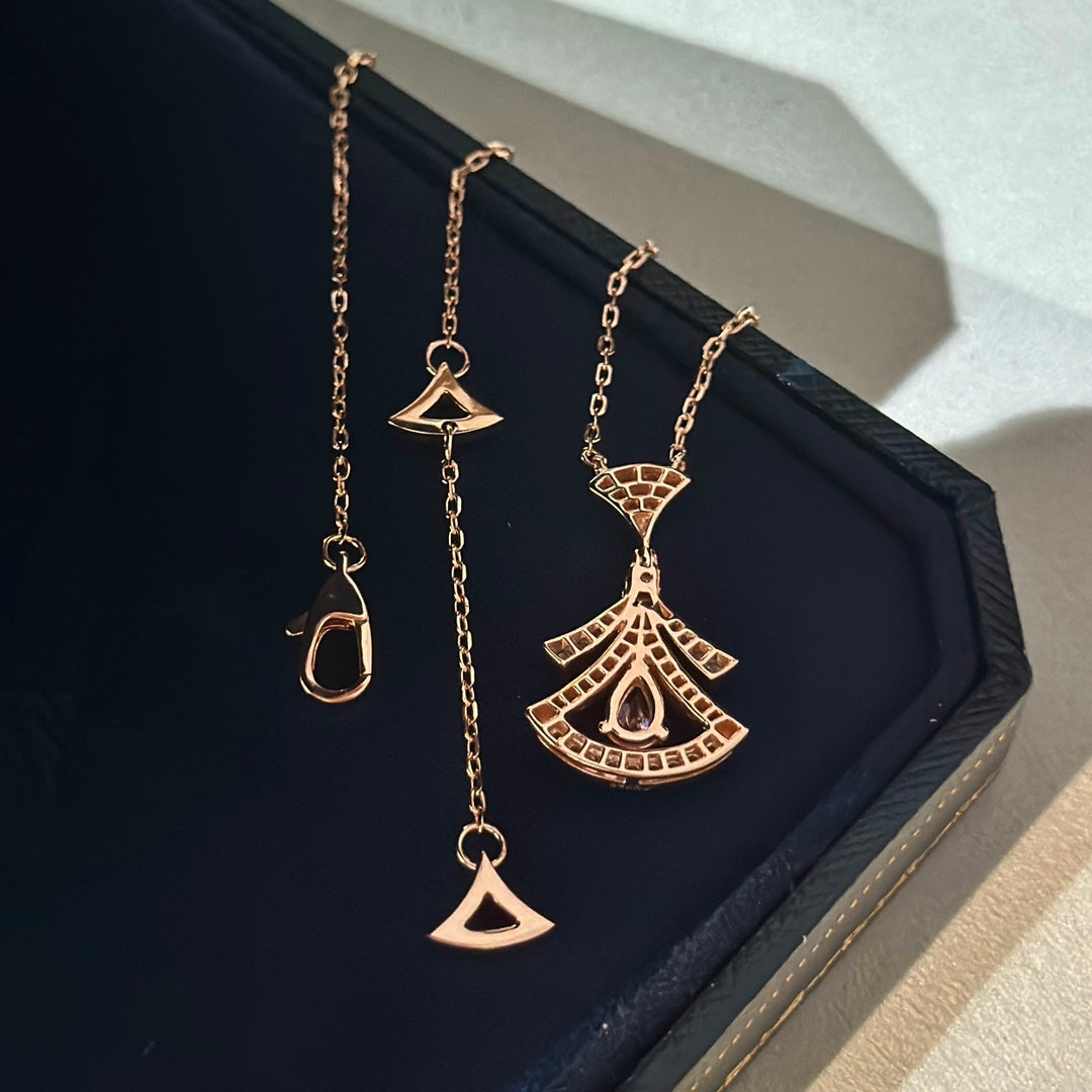 Bvlgari BVLGARI Dream Pearls Diamond 18K Gold Necklace
