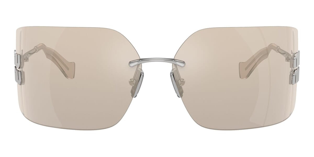 Miu Miu Rimless Runway MU 54YS 1BC10F - As Seen On Becky G & Kesha